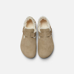 Kith for Birkenstock London Shearling - Faded Khaki