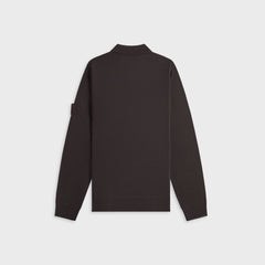Stone Island Ghost Long Sleeve Polo - Dark Brown