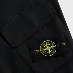 Stone Island Hoodie Sweater - Black