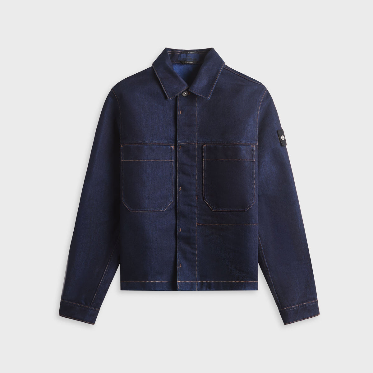Stone Island Denim Research Jacket - Blue