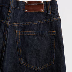 Dries Van Noten Stone Wash Pant - Indigo