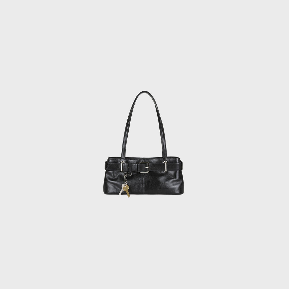 Osoi Shoulder Brocle Mini Bag - Black