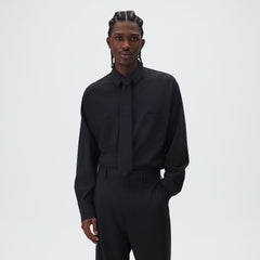Giorgio Armani & Kith &Kin Milano Crepe Tie - Black