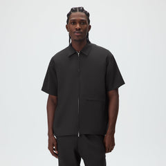 &Kin for Kith Origins Tropical Wool Davenport Shirt - Black