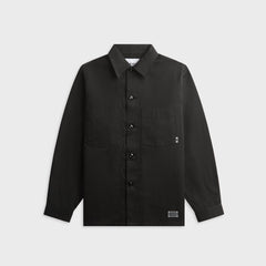 WTAPS CBW Cotton Twill Long Sleeve Shirt - Black