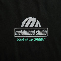 Metalwood King Of The Greens Tee - Black