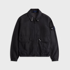 Stone Island Denim Research Coach Jacket - Navy Blue