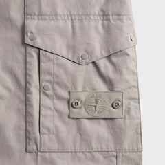 Stone Island Ghost All-Weather Cotton Cargo Pant - Dust Grey