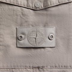 Stone Island Ghost Cotton-Linen Canvas Trouser - Dust Grey