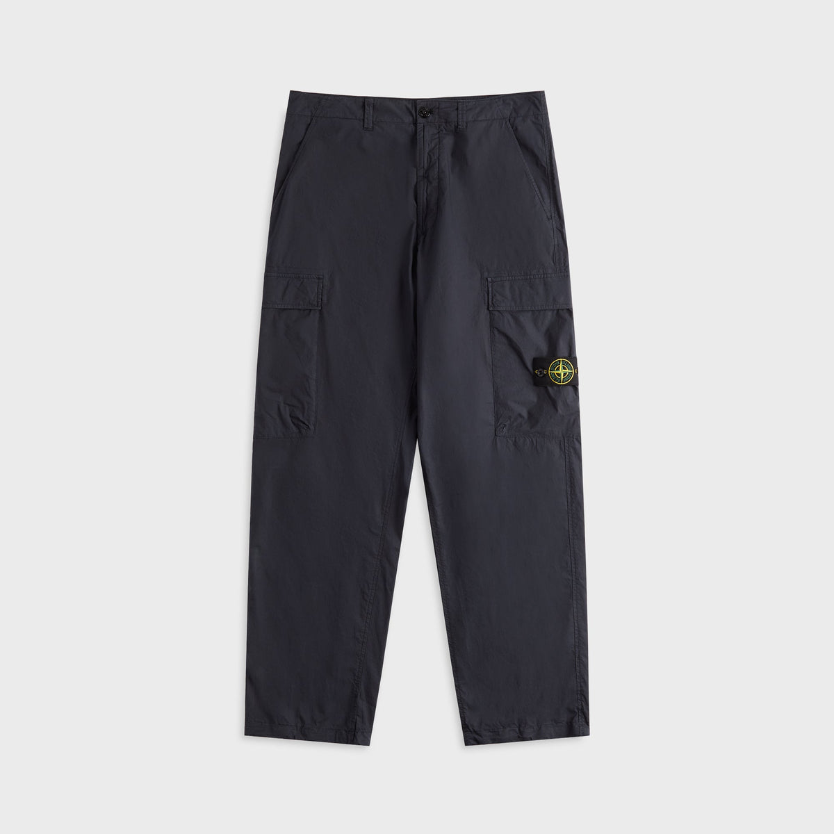 Stone Island Loose Fit Cargo Trousers - Navy Blue