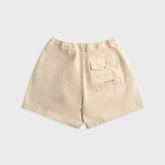 Stone Island Cotton Stretch Pull-On Shorts - Ivory