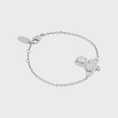 Vivienne Westwood Valentine's Agnatha Bracelet - Silver
