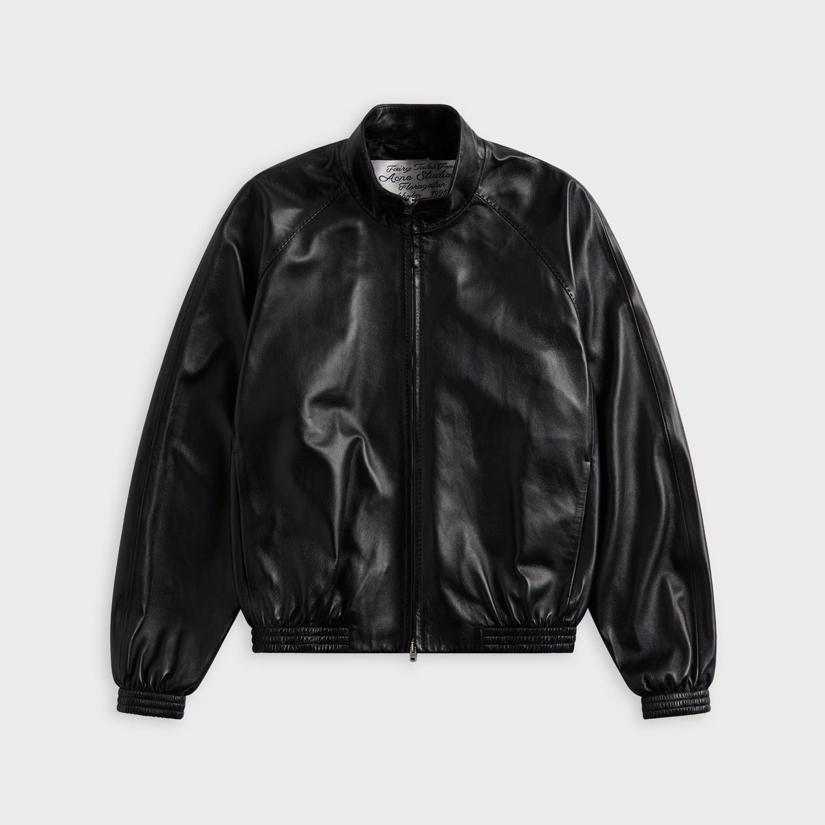 Acne Studios Leather Jacket - Black