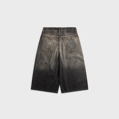 Acne Studios Casual Graphic Short - Black