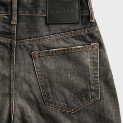 Acne Studios Casual Graphic Short - Black