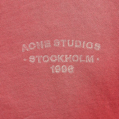 Acne Studios Sprayed Zip Hoodie - Red