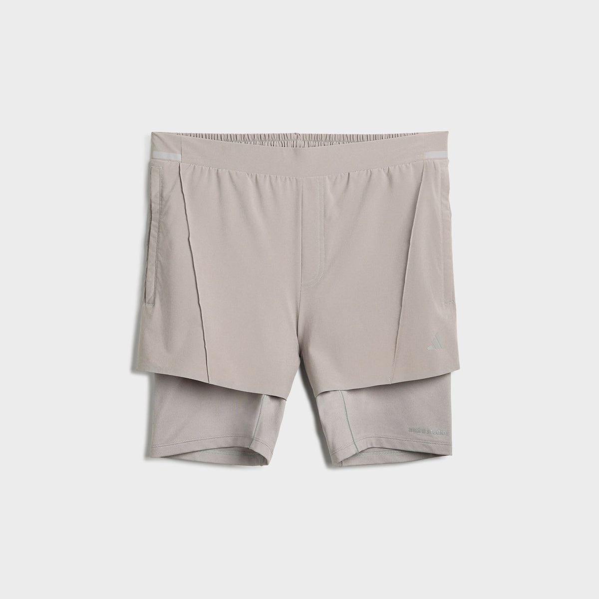 adidas x Entire Studios D4T Training 2-in-1 Short - Dove Grey