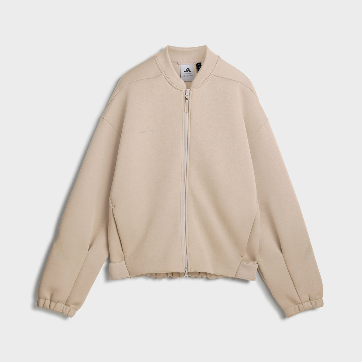 adidas x Entire Studios Z.N.E. Uniform Full Zip Knit - Putty Beige