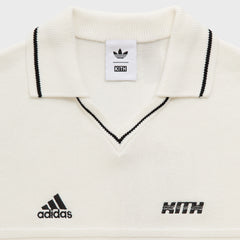 Kith & Messi for adidas Football Knit Polo - White