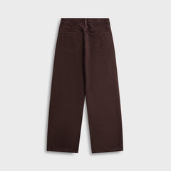 Agolde Ren High Rise Wide Leg Ankle Jean - Sloe Berry