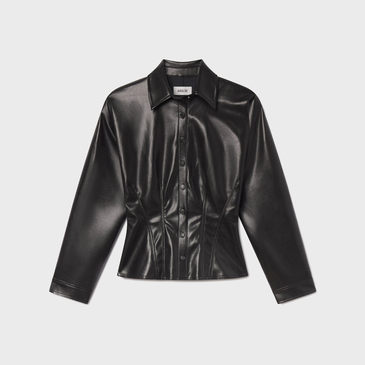 Agolde Devon Shirt - Black