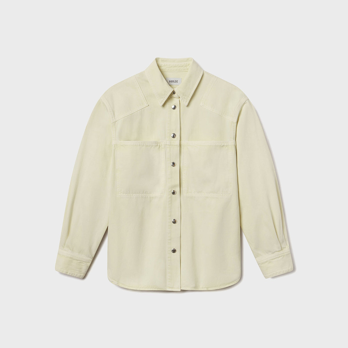 Agolde Laria Shirt - Lemon Zest