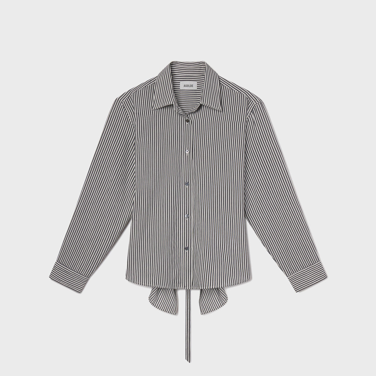Agolde Theo Shirt - Solene Stripe