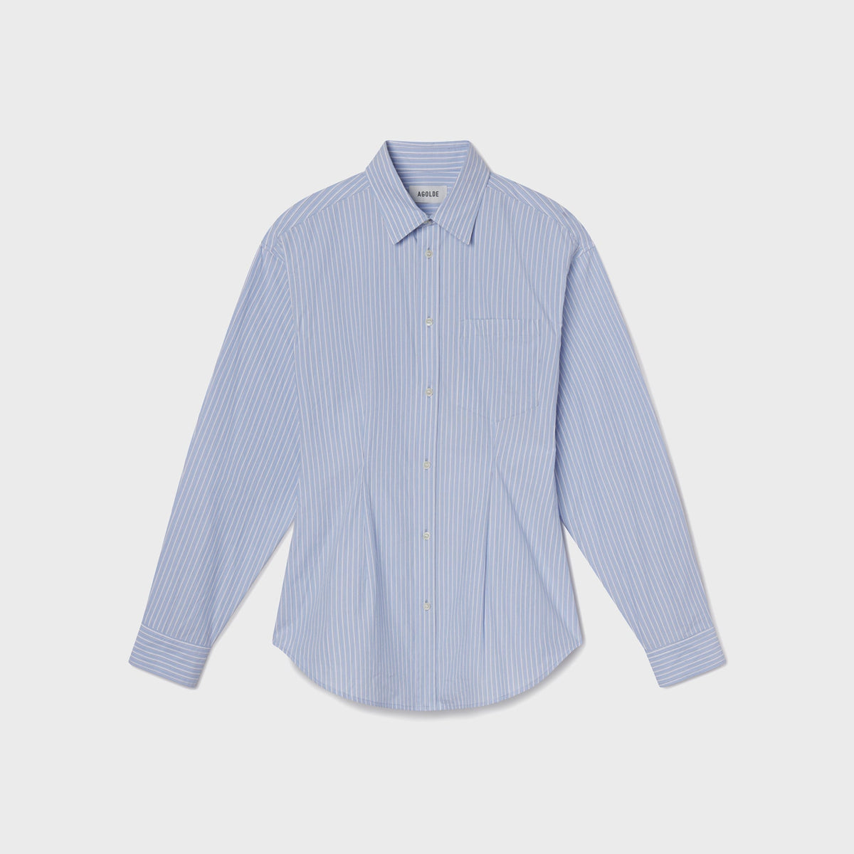 Agolde Cinch Shirt - Web Stripe
