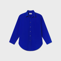Agolde Sona Shirt - Cobalt