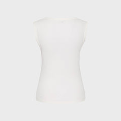 St. Agni Organic Cotton 90s Top - White