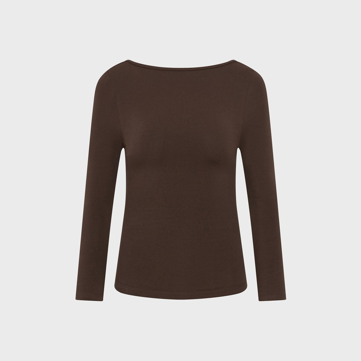 St. Agni Soft Jersey Ballerina Top - Liquer