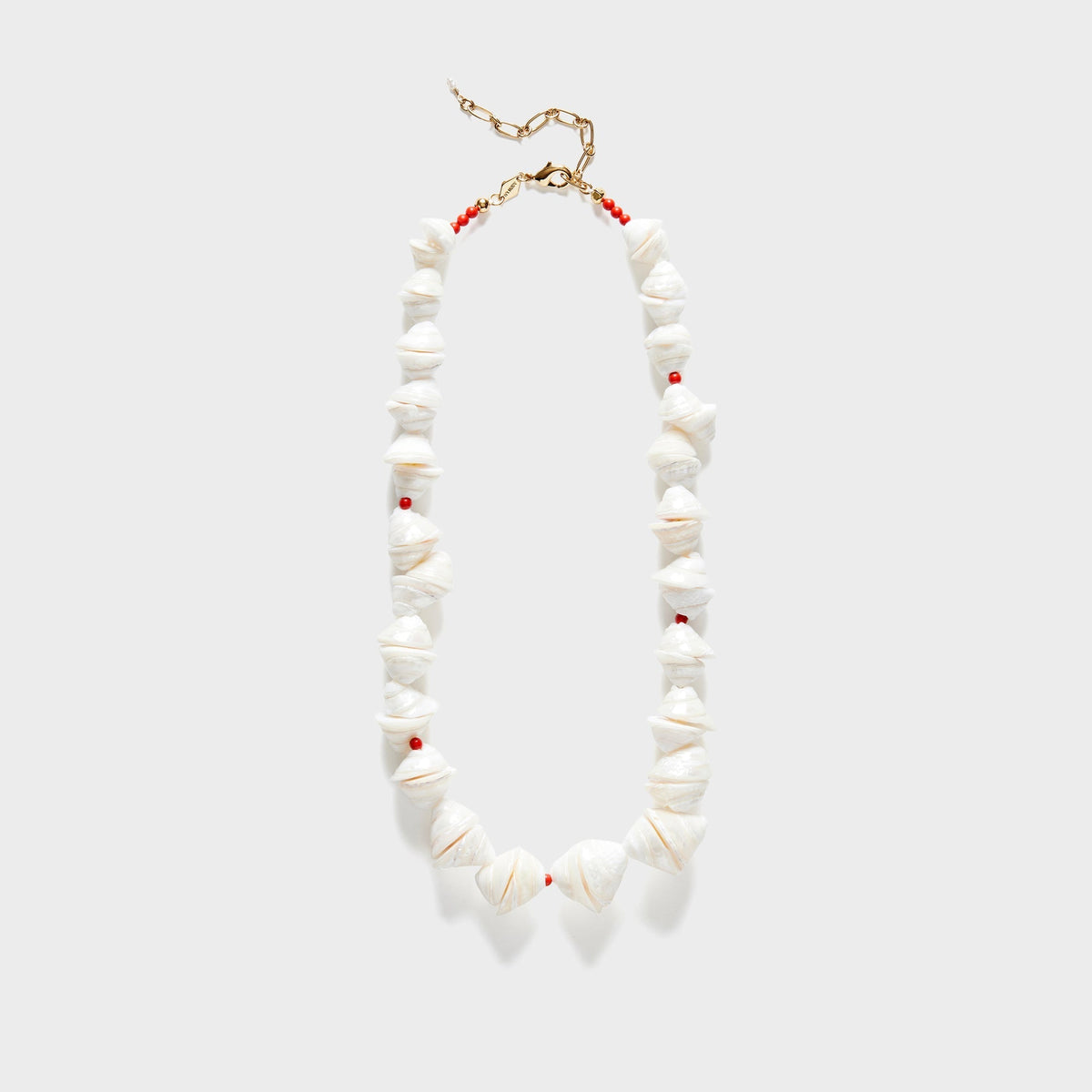 Anni Lu Seashell Smiles Necklace - Gold