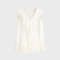 Aya Muse Aster Dress - White