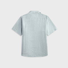 Ranra Sun Silk Linen Ripstop Short Sleeve Shirt - High Rise