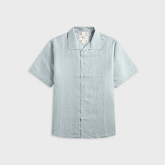 Ranra Sun Silk Linen Ripstop Short Sleeve Shirt - High Rise