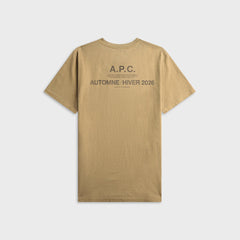 A.P.C. Autumn 26 Tee - Light Khaki