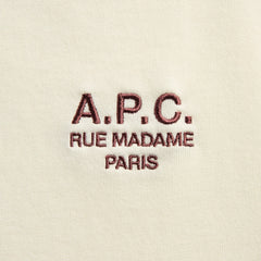 A.P.C. Standard Rue Madame Tee - Blanc / Terracotta