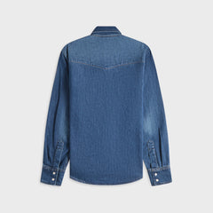 A.P.C. Chemise Western - Ial Washed Indigo