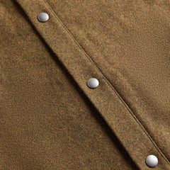 A.P.C. Surchemise À Boutons-Pression Shirt - Heather Green