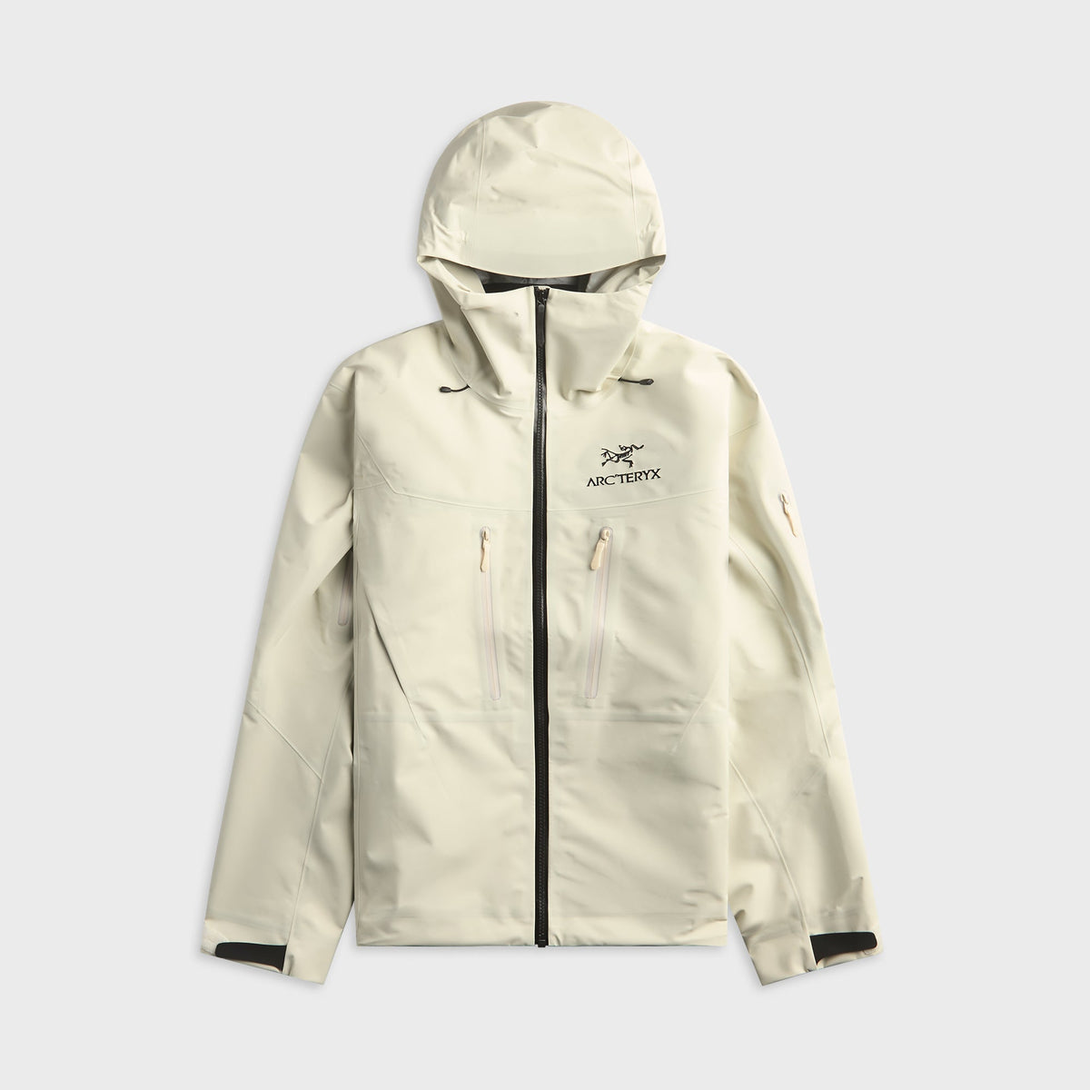 Arc'teryx Alpha SV Jacket - Sea Salt / Black
