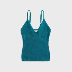 Asta Resort Carolina Camisole - Palm Green Sequin
