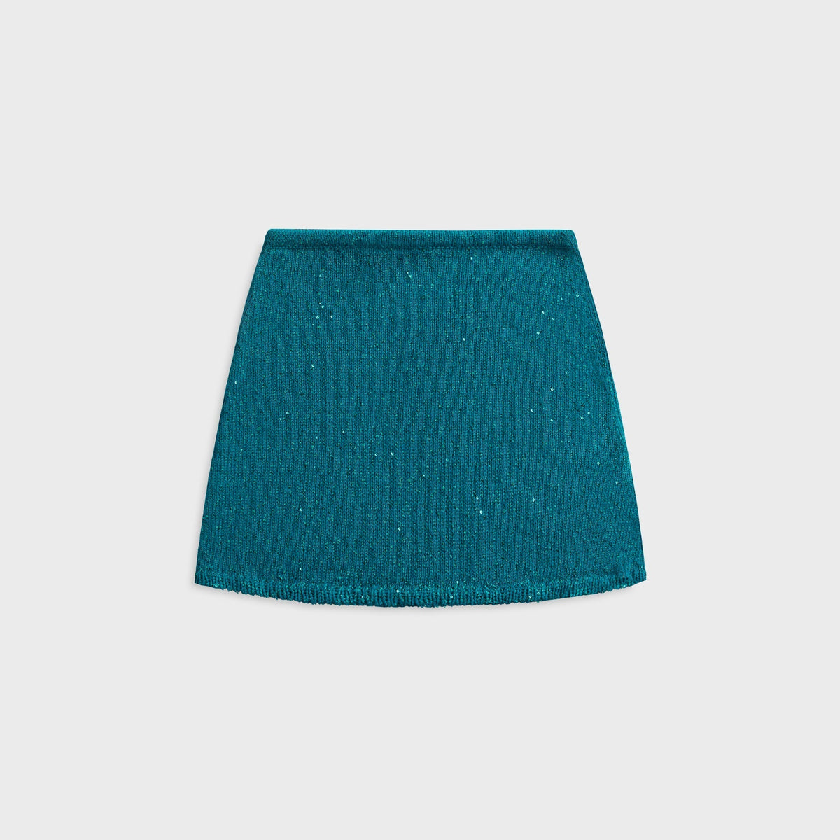 Asta Resort Ana Mini Skirt - Palm Green Sequin