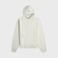 Acne Studios Cashmere Hoodie - Light Grey Melange