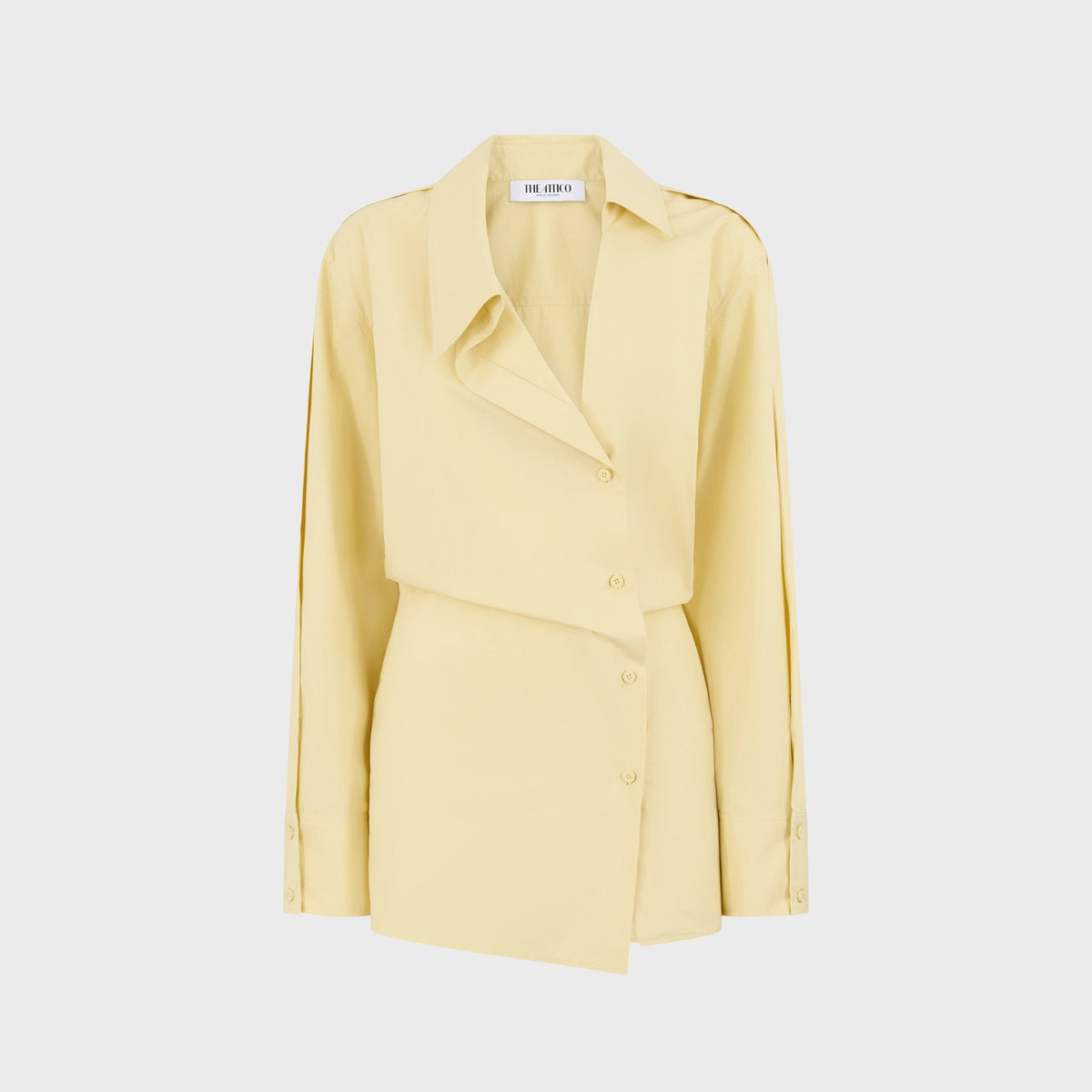 The Attico Mini Dress - Pale Yellow