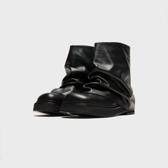 The Attico Mini Robin Combat Boot - Black