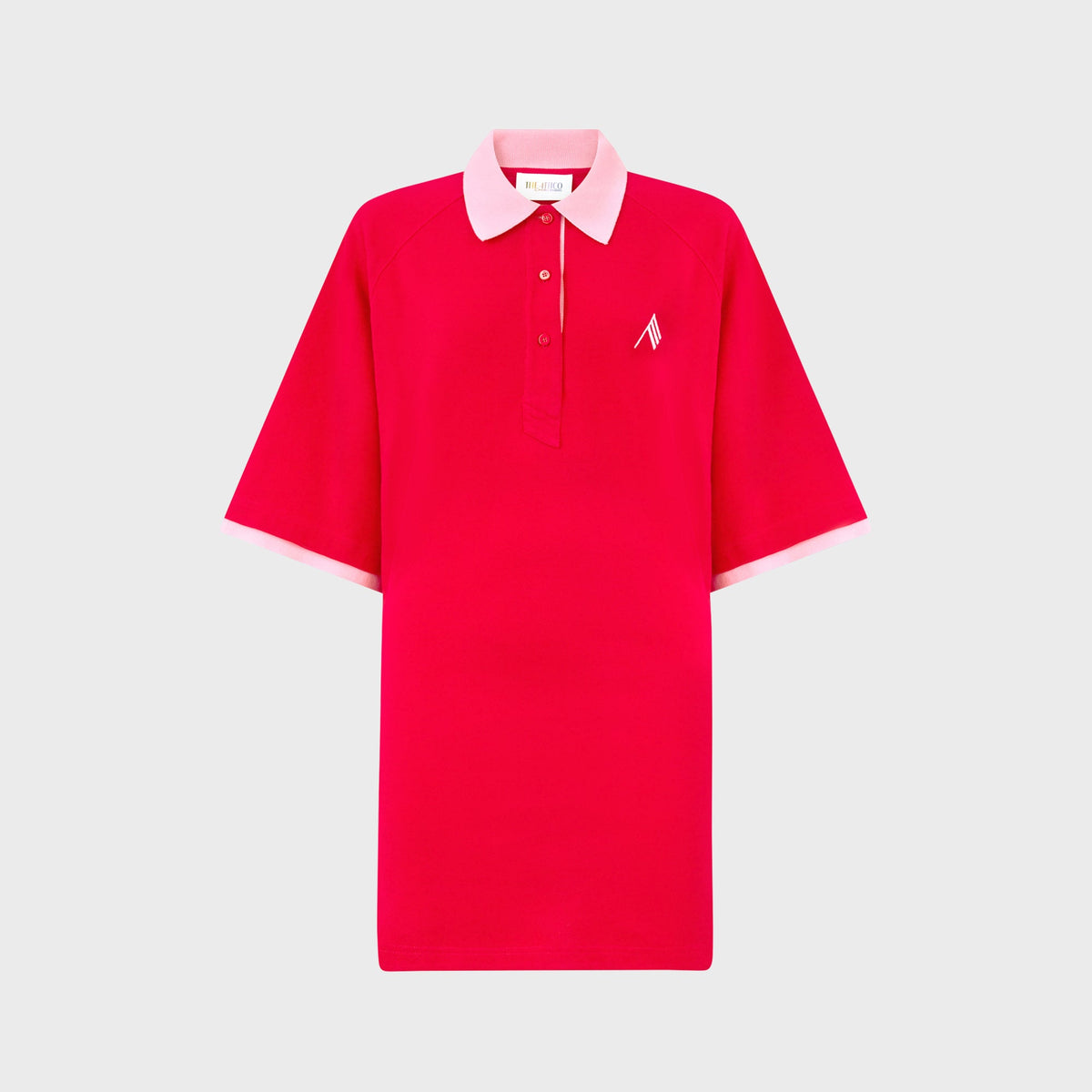 The Attico Mini Polo Dress - Red