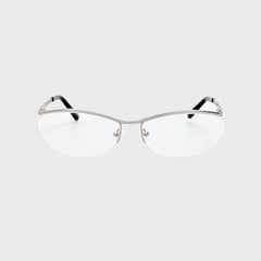 The Attico Charlotte Optical Sunglasses - Matte Silver