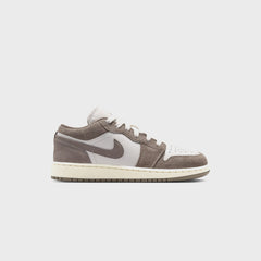 Jordan GS Air Jordan 1 Low - Olive Grey / Enigma Stone / Summit White / Pale Ivory