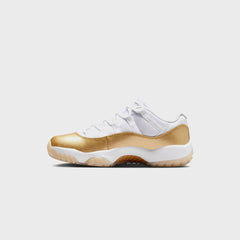 Jordan WMNS Air Jordan 11 Low - White / Metallic Gold