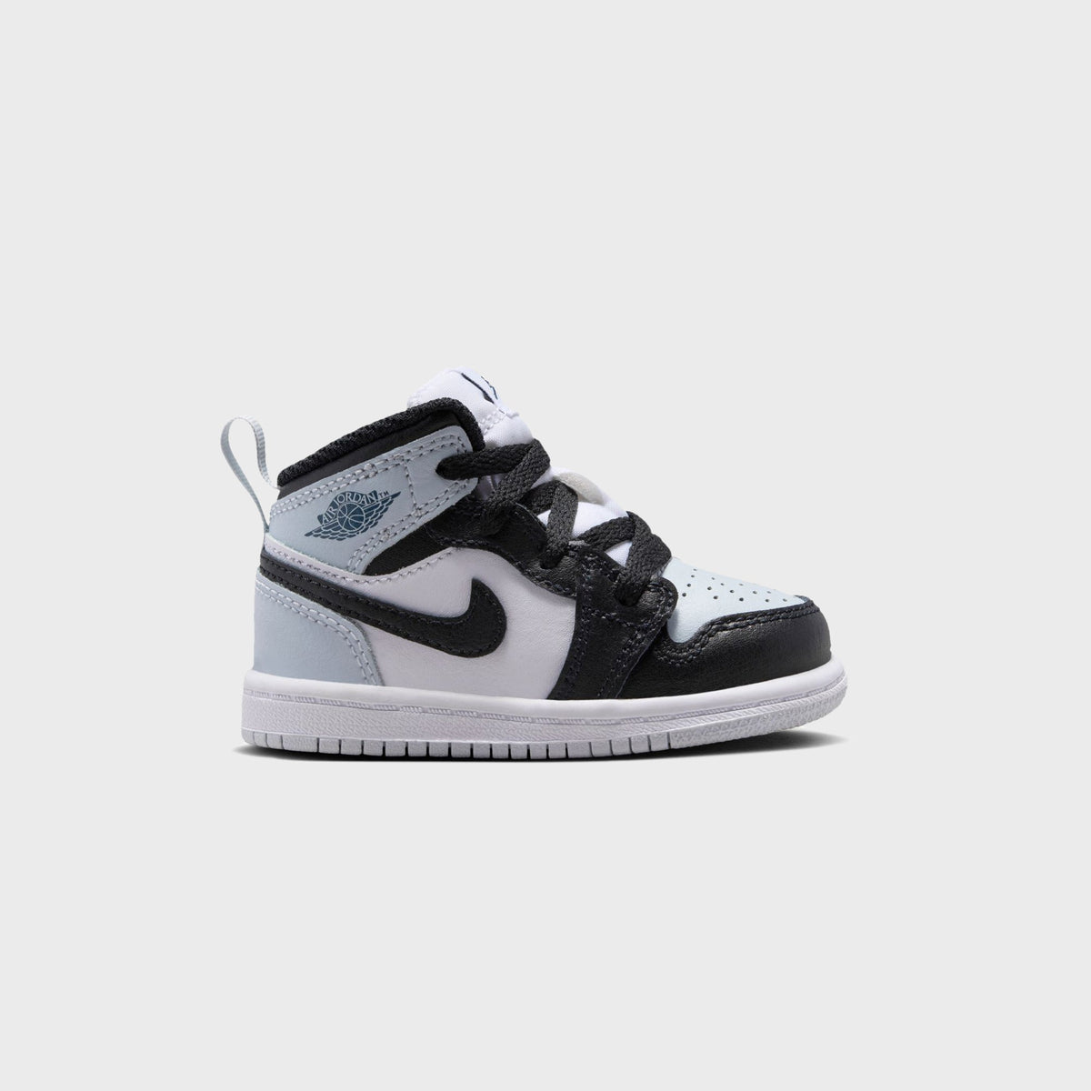 Jordan TD Jordan 1 Mid - Black / Aura / Squadron Blue